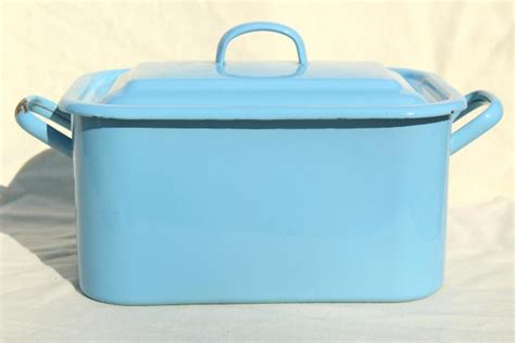 enameled metal bread box|enamel bread bin vintage.